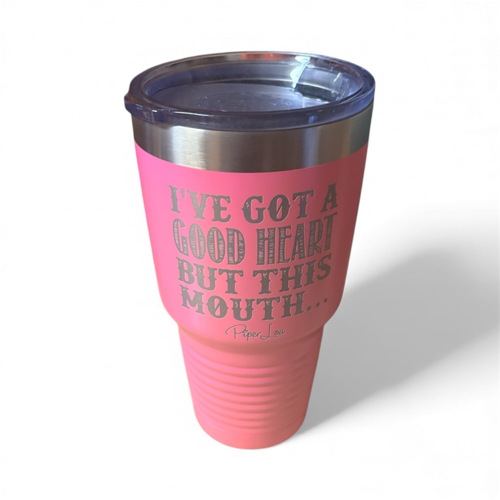 Piper Lou Pink Travel Tumbler